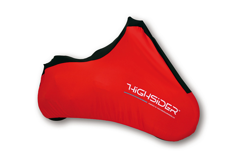 HIGHSIDER pro Indoor Abdeckplane Rot Moto / Scooter - S (1Stck)