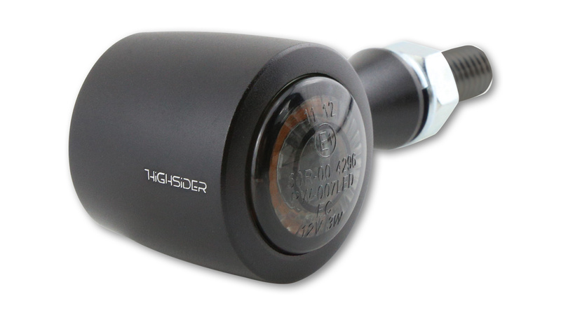 HIGHSIDER pro Enterprise LED Rück-, Bremslicht, Blinker Schwarz/Getönt 3in1, CNC, E-Geprüft (Paar) – Bild 3