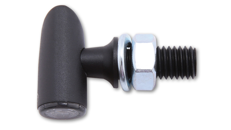 HIGHSIDER Pro Proton One LED Blinker Gehäuse Schwarz / Linse Rauchgrau (Paar), Vorn & Hinten – Bild 6