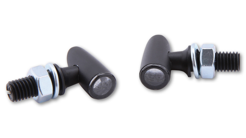 HIGHSIDER pro Proton One LED Positionslicht Schwarz/Getönt E-Geprüft (Paar)