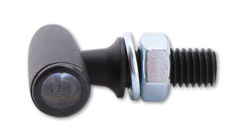 HIGHSIDER pro Proton One LED Blinker/Positionslicht Schwarz/Getönt 2in1, E-Geprüft (Paar) – Bild 3