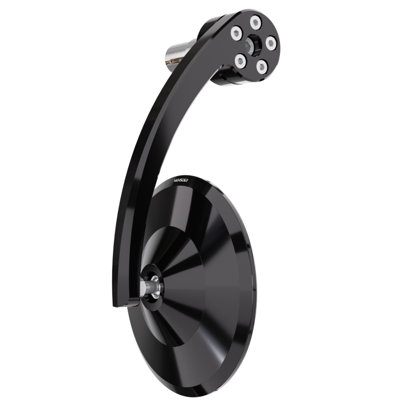 HIGHSIDER pro Lenkerendenspiegel Montana EVO Schwarz (1Stck.) – Bild 3