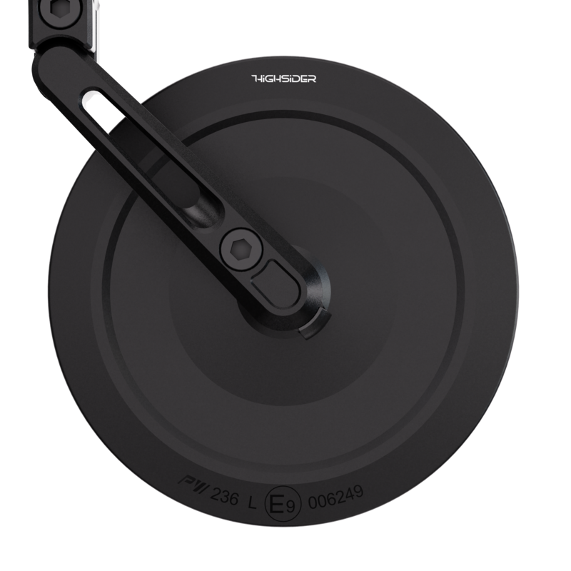 HIGHSIDER pro Lenkerendenspiegel Montana-Slim Schwarz (1Stck.) – Bild 7