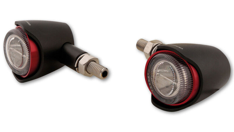 HIGHSIDER pro Akron-X LED Rück-, Bremslicht, Blinker Schwarz/Getönt 3in1, E-Geprüft (Paar) – Bild 2