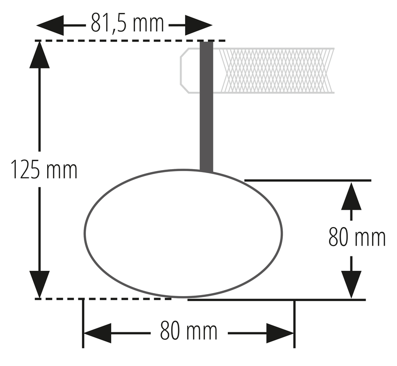 HIGHSIDER pro Lenkerendenspiegel Conero-XS Chrom Universal (1Stck.) – Bild 7