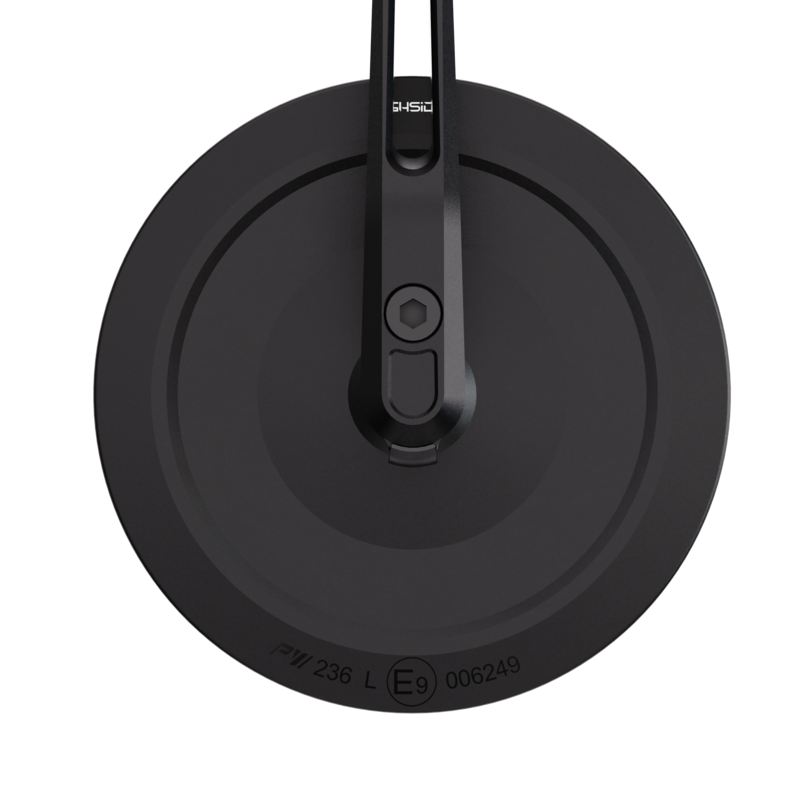 HIGHSIDER pro Lenkerendenspiegel Montana-Slim Schwarz Universal (1Stck.) – Bild 7