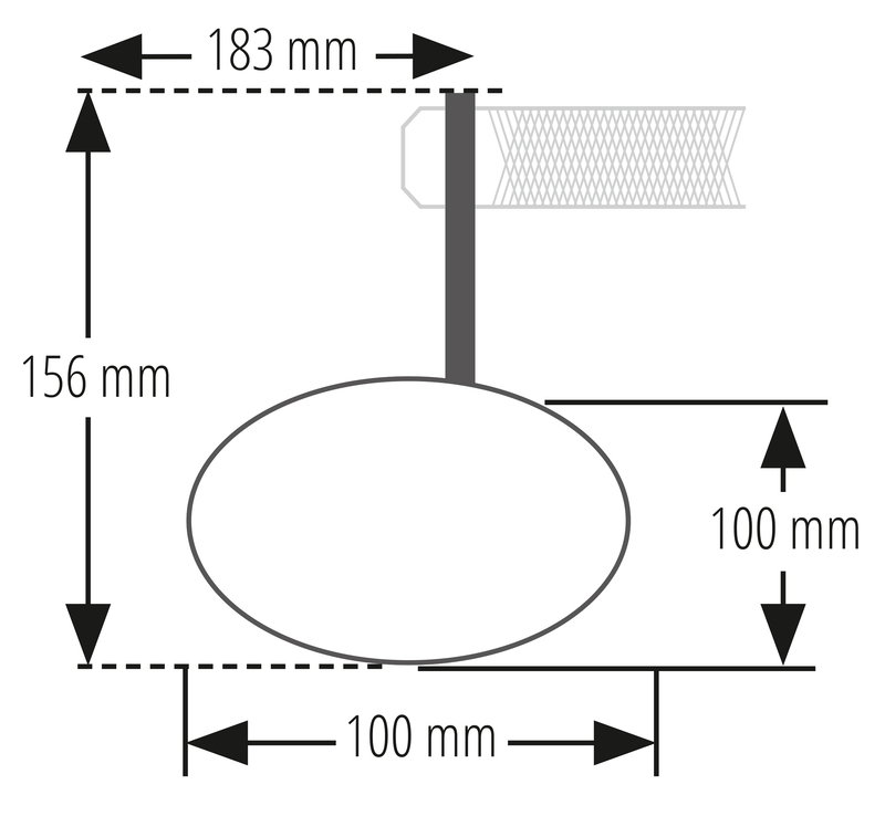 HIGHSIDER pro Lenkerendenspiegel Montana-Slim Schwarz Universal (1Stck.) – Bild 8
