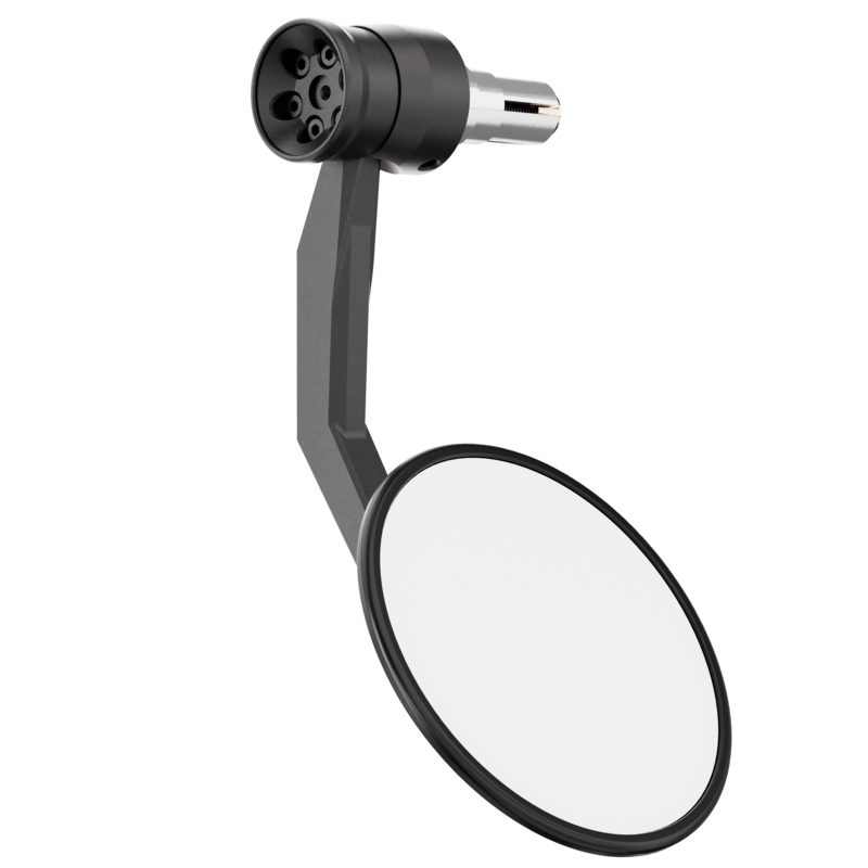 HIGHSIDER pro Lenkerendenspiegel Montana-RIM Schwarz Mit LED Blinker (1Stck.) – Bild 9
