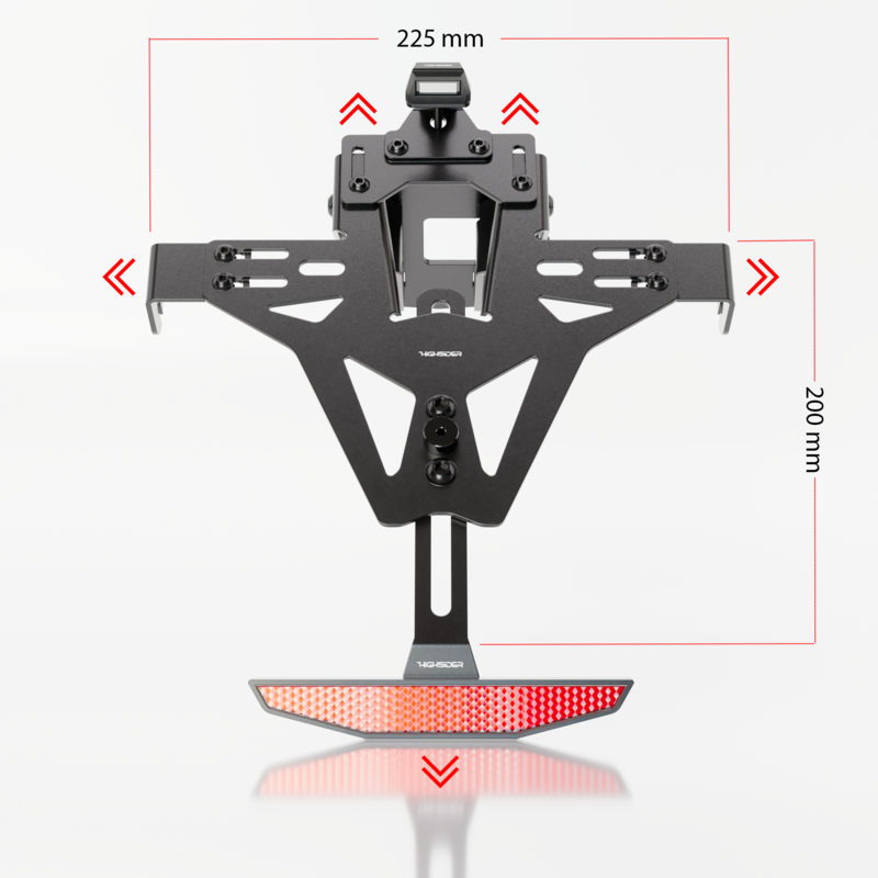 HIGHSIDER pro Kennzeichenhalter Akron-RS Universal – Bild 4