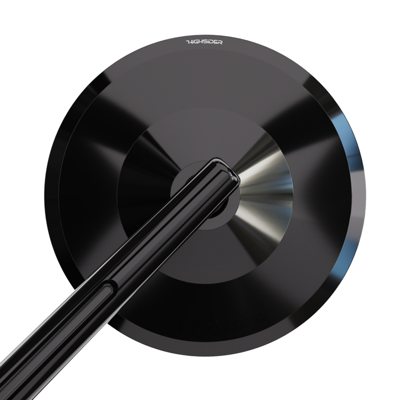 HIGHSIDER pro Lenkerspiegel Montana-XL Schwarz (1Stck.) – Bild 11