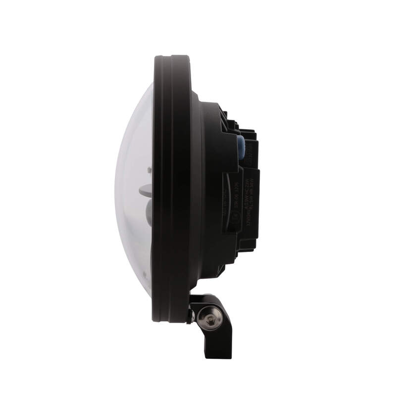 HIGHSIDER pro 7 Zoll Hauptscheinwerfer Frame-R1 Typ 11 LED Schwarz Untere Befestigung, E-Geprüft (1Stck) – Bild 3