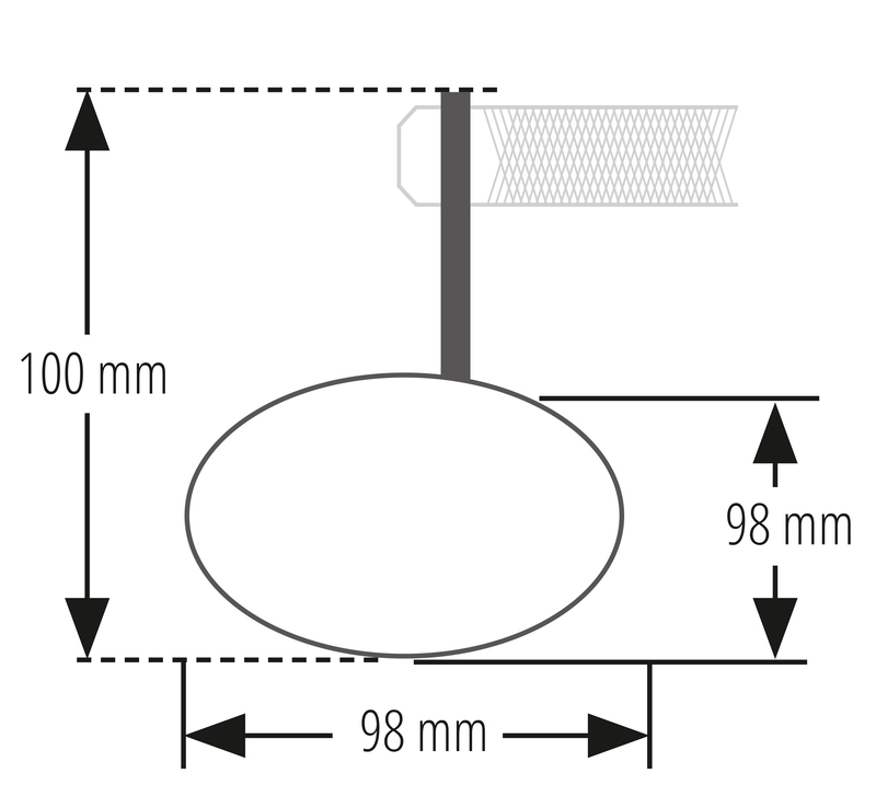HIGHSIDER pro Lenkerendenspiegel Conero Schwarz Kurz (1Stck.) – Bild 7