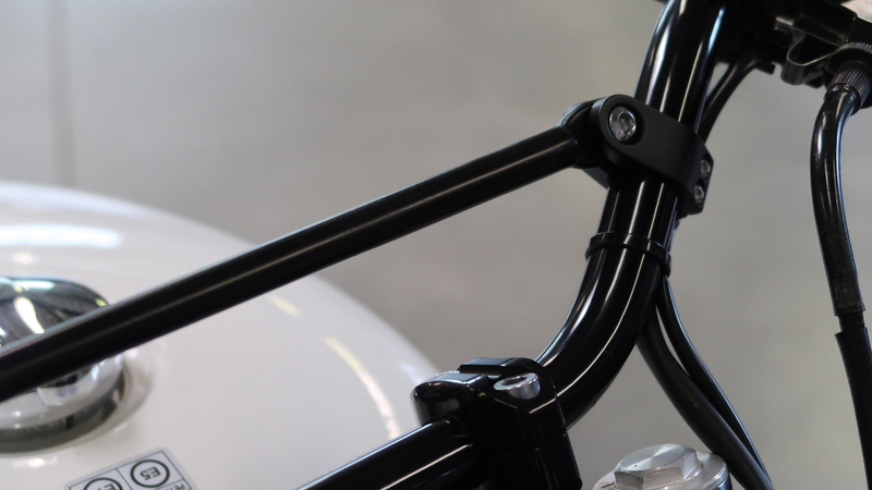 HIGHSIDER pro Cross-Bar Lenkerstrebe Schwarz Zweiteilige Schellen – Bild 7