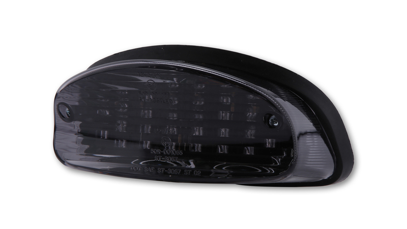 HIGHSIDER smart LED Rücklicht Schwarz Honda Style, E-Geprüft (1Stck) – Bild 4