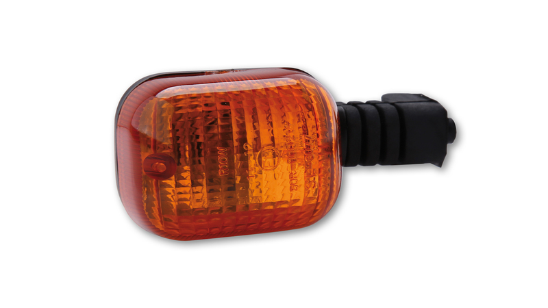 HIGHSIDER Smart Duc-Style Glühlampen Blinker Gehäuse Schwarz / Linse Orange (Stück), Vorn Links & Hinten Rechts – Bild 4