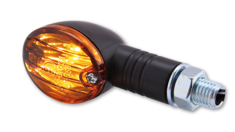 HIGHSIDER Smart Micro-Flash Glühlampen Mini-Blinker Gehäuse Schwarz / Linse Rauchgrau (Paar), Vorn & Hinten – Bild 5