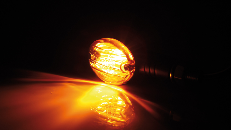 HIGHSIDER Smart Micro-Flash Glühlampen Mini-Blinker Gehäuse Schwarz / Linse Rauchgrau (Paar), Vorn & Hinten – Bild 6