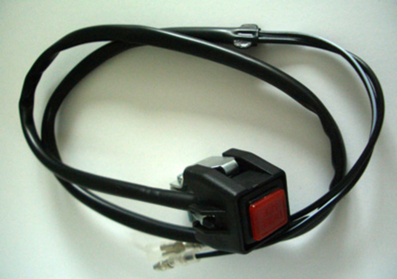 HIGHSIDER Smart Schalter Universal, Eckig (Typ Taster) Für Engine Stop, Hupe (1Stck)