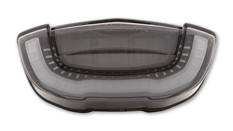 HIGHSIDER smart LED Rücklicht Schwarz Honda Style, E-Geprüft (1Stck) – Bild 3