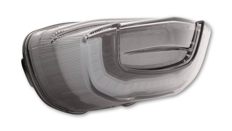 HIGHSIDER smart LED Rücklicht Schwarz Honda Style, E-Geprüft (1Stck) – Bild 4