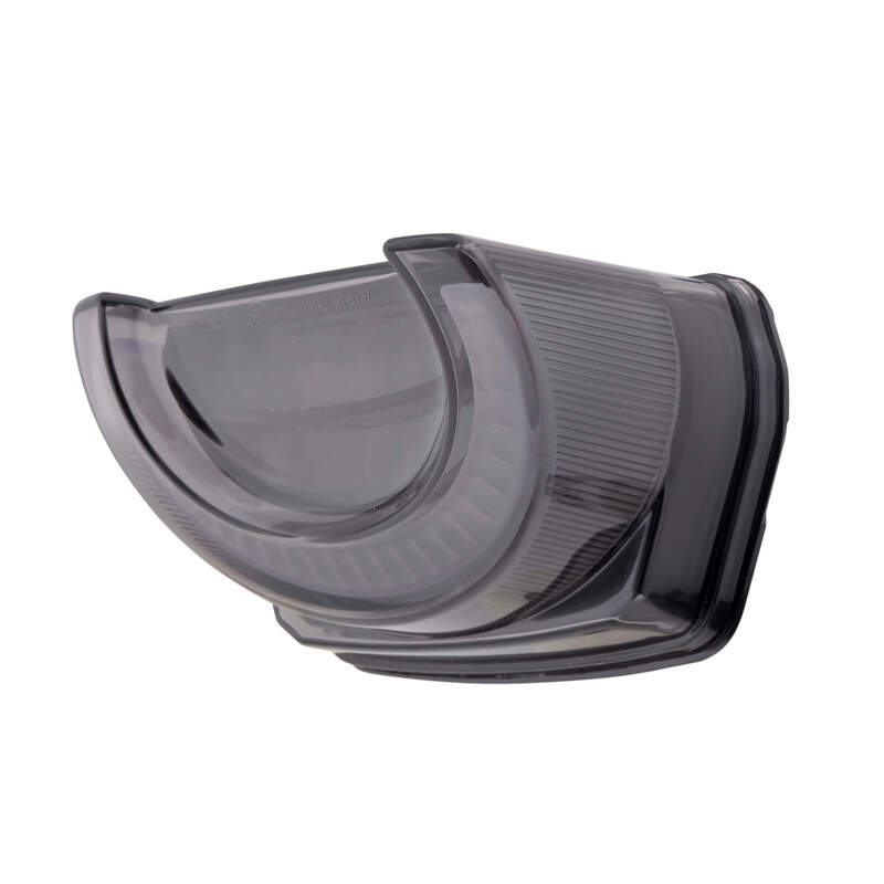 HIGHSIDER smart LED Rücklicht Schwarz Honda Style, E-Geprüft (1Stck)