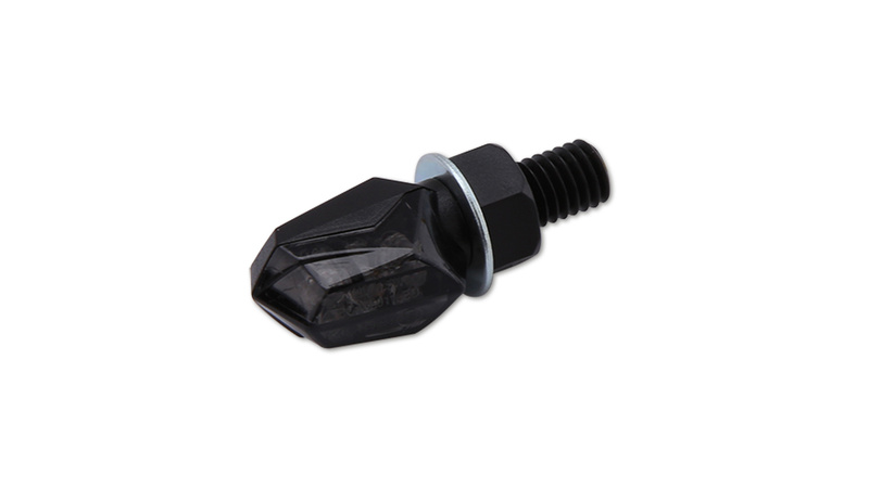 HIGHSIDER Smart Tiny LED Blinker Gehäuse Schwarz / Linse Rauchgrau (Paar), Hinten – Bild 6