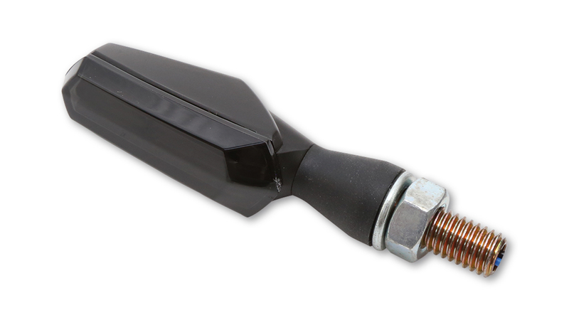 HIGHSIDER Smart Scuro LED Blinker Gehäuse Schwarz / Linse Rauchgrau (Paar), Vorn & Hinten – Bild 4