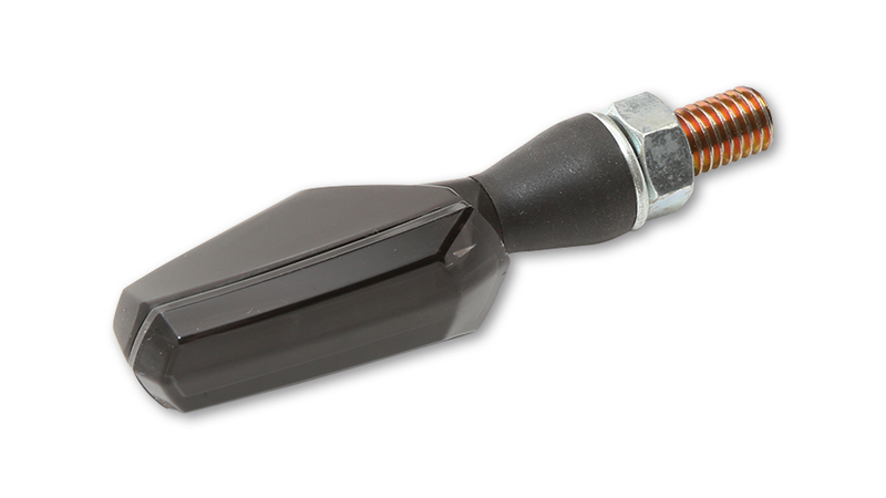 HIGHSIDER Smart Scuro LED Blinker Gehäuse Schwarz / Linse Rauchgrau (Paar), Vorn & Hinten – Bild 5