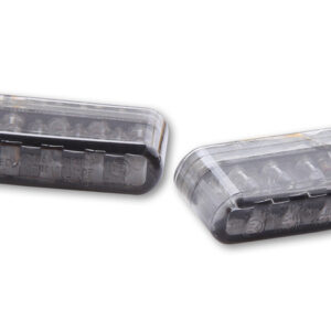 HIGHSIDER Smart Shorty LED Blinker-Modul Linse Rauchgrau (Paar), Vorn & Hinten