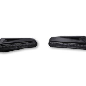 HIGHSIDER Smart Stix LED Blinker Gehäuse Schwarz / Linse Klar (Paar), Vorn & Hinten