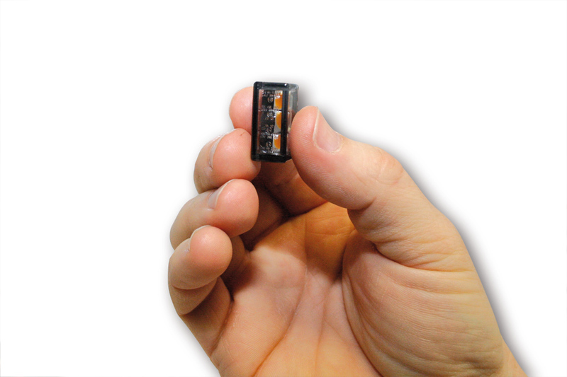 HIGHSIDER Smart Cube-V LED Blinker-Modul Linse Rauchgrau (Paar), Vorn & Hinten – Bild 6