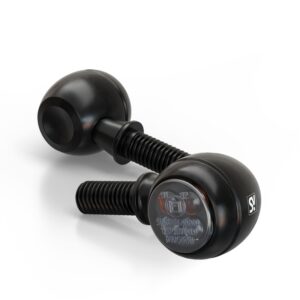 HIGHSIDER smart Circula-S Blinker/Positionslicht Schwarz/Getönt 2in1, E-Geprüft (Paar)
