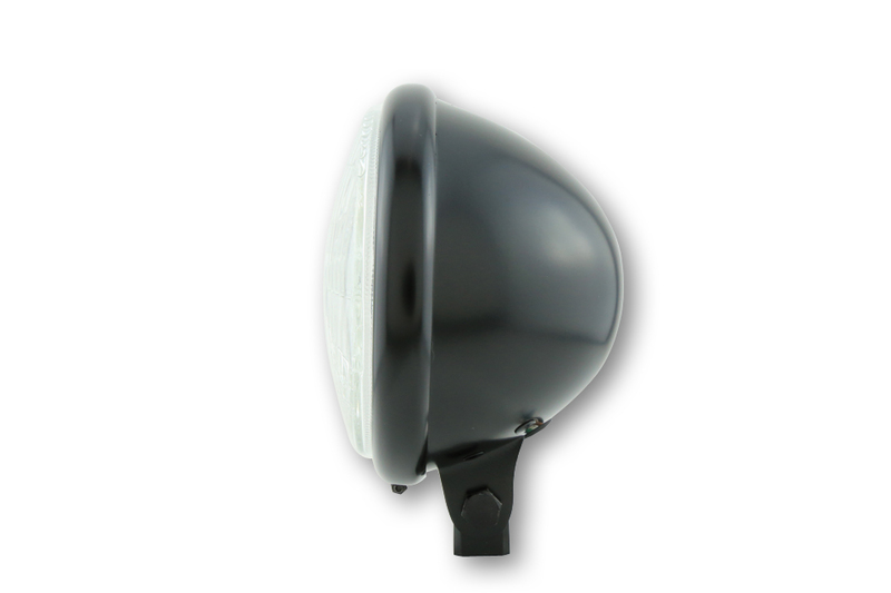 HIGHSIDER smart 5 3/4 Zoll Scheinwerfer Bates Style Schwarz E-Geprüft (1Stck) – Bild 3