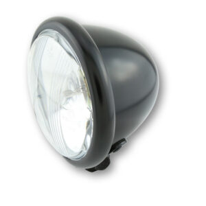 HIGHSIDER smart 4 1/2 Zoll Scheinwerfer Bates Style Schwarz E-Geprüft (1Stck)