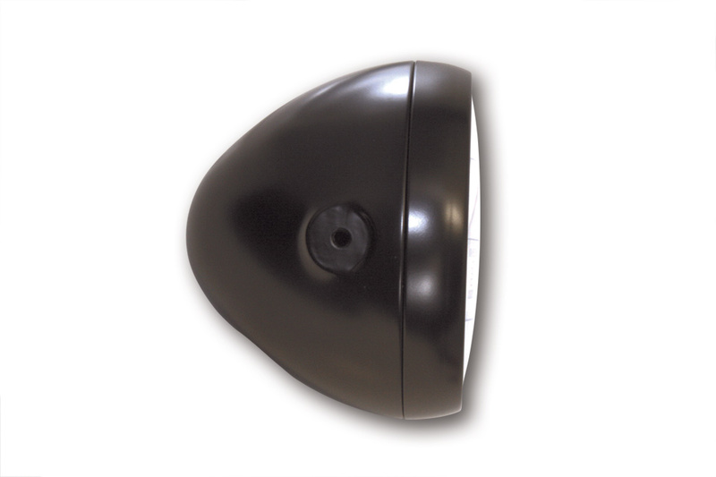 HIGHSIDER smart 6 1/2 Zoll Scheinwerfer, Schwarzes Metallgehäuse, Mit Standlicht, E-Geprüft (1Stck) – Bild 3