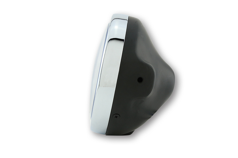 HIGHSIDER smart 7 Zoll LTD Scheinwerfer Schwarz E-Geprüft (1Stck) – Bild 3