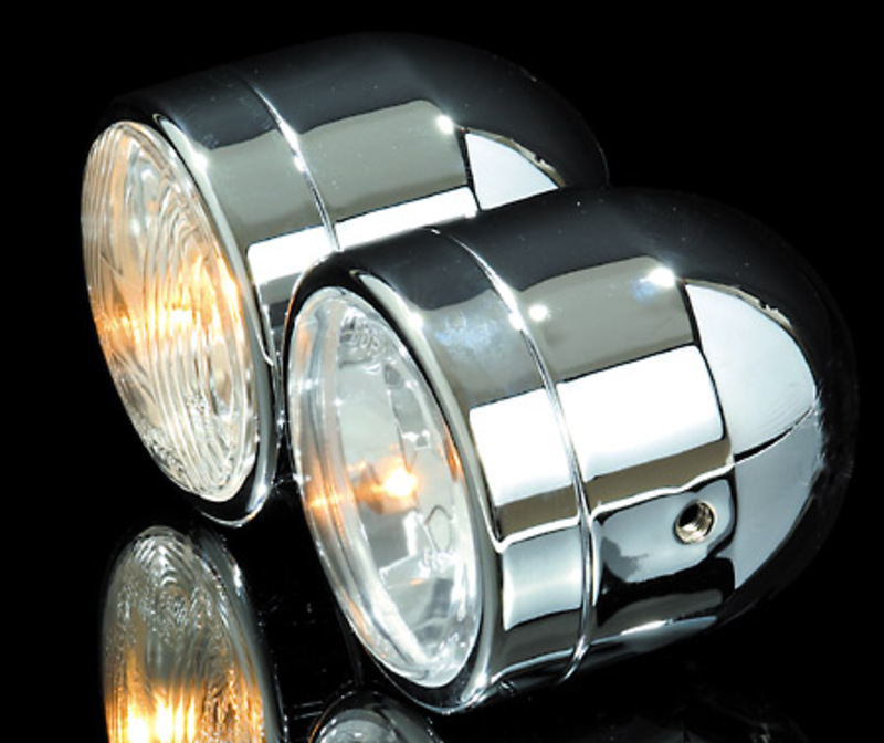 HIGHSIDER smart Set Mit 2 Scheinwerfern Chrom Fernlicht und Abblendlicht, E-Geprüft (Paar) – Bild 3