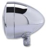 HIGHSIDER smart Chromscheinwerfer BULLET, untere Befestigung, Fernlicht H4 – Bild 3