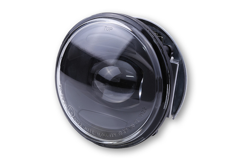 HIGHSIDER smart 4 Zoll Scheinwerfereinsatz LED Schwarz Abblendlicht, E-Geprüft (1Stck)