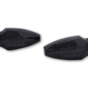 HIGHSIDER Smart Como LED Blinker Gehäuse Carbon / Linse Rauchgrau (Paar), Vorn & Hinten