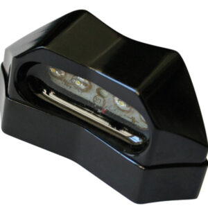 HIGHSIDER smart LED Kennzeichenbeleuchtung Schwarz (1Stck)