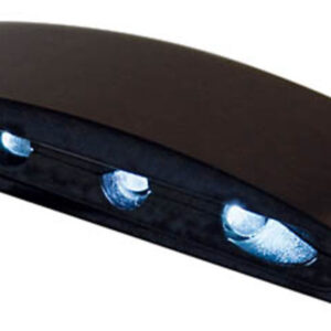 HIGHSIDER smart Micro LED Kennzeichenbeleuchtung Schwarz Mit Alu-Gehäuse (1Stck)