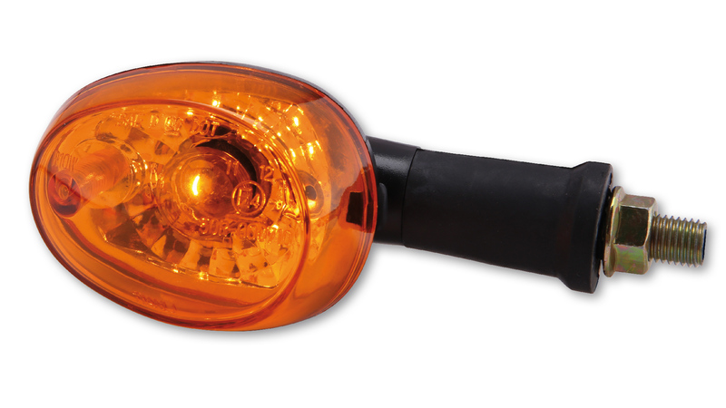 HIGHSIDER Smart Schwarz/Orange Glühlampen Blinker Gehäuse Schwarz / Linse Orange (Paar), Vorn & Hinten – Bild 5