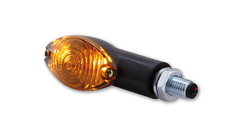 HIGHSIDER Smart Cateye Glühlampen Mini-Blinker Gehäuse Schwarz / Linse Rauchgrau (Paar), Vorn & Hinten – Bild 5