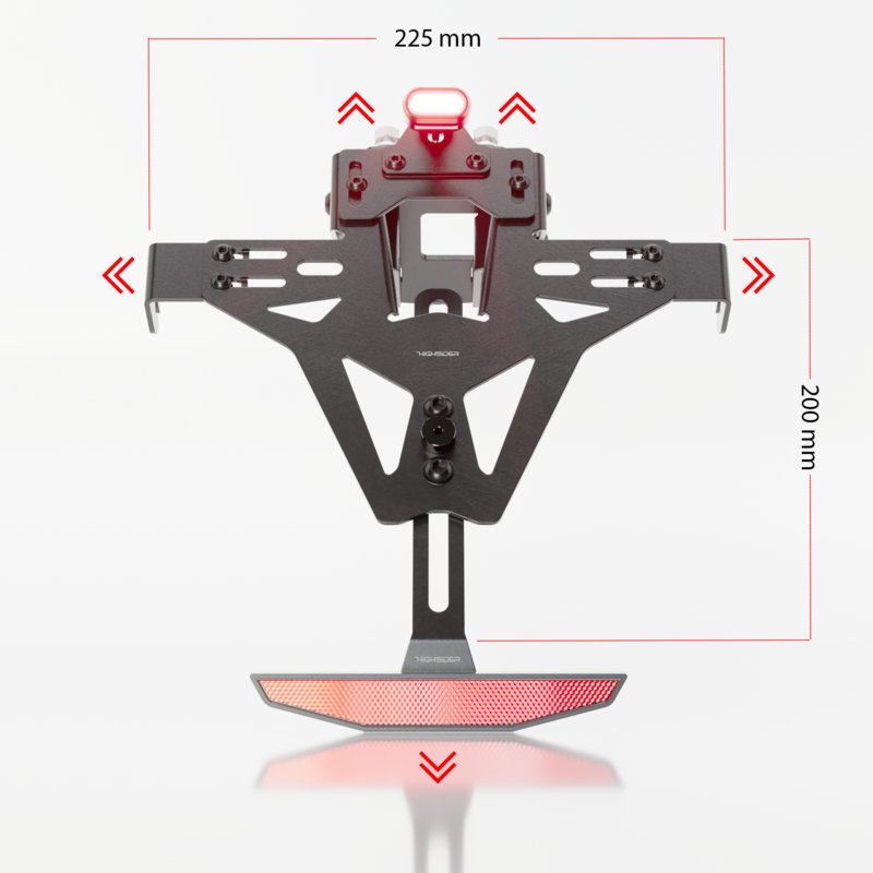 HIGHSIDER pro Kennzeichenhalter Akron-RS-X Yamaha – Bild 4