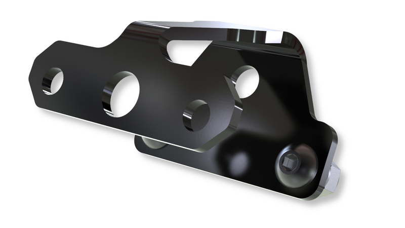 HIGHSIDER pro Kennzeichenhalter Schwarz XL (1Stck)