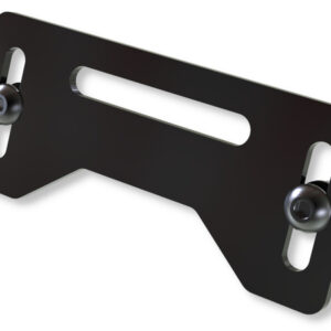 HIGHSIDER pro Kennzeichenbeleuchtungsplatte Schwarz (1Stck)