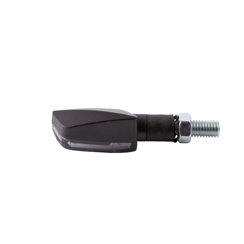 HIGHSIDER Smart Formula-TS LED Blinker Gehäuse Schwarz / Linse Rauchgrau (Paar), Vorn & Hinten – Bild 3