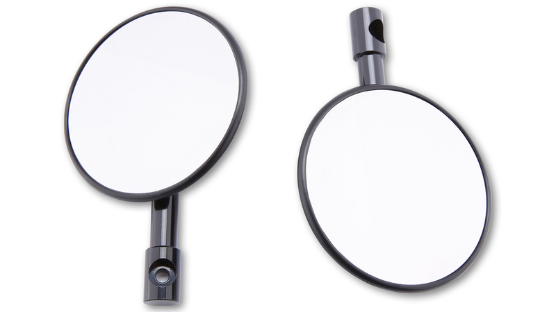 HIGHSIDER smart Lenkerendenspiegel SuperBike Schwarz (Paar) – Bild 3