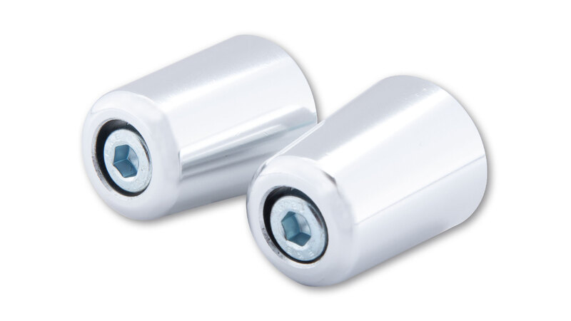 HIGHSIDER smart Lenkergewichte für Original-Kawasaki-Lenker, verchromt